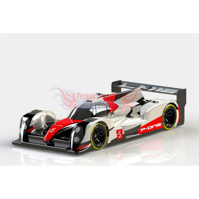 WIRC P-One PRO 3 LM 1/10 Toyota BODY WITH COMPLETE OF WING 02024-9